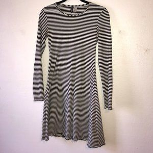 HM Striped Skater Dress